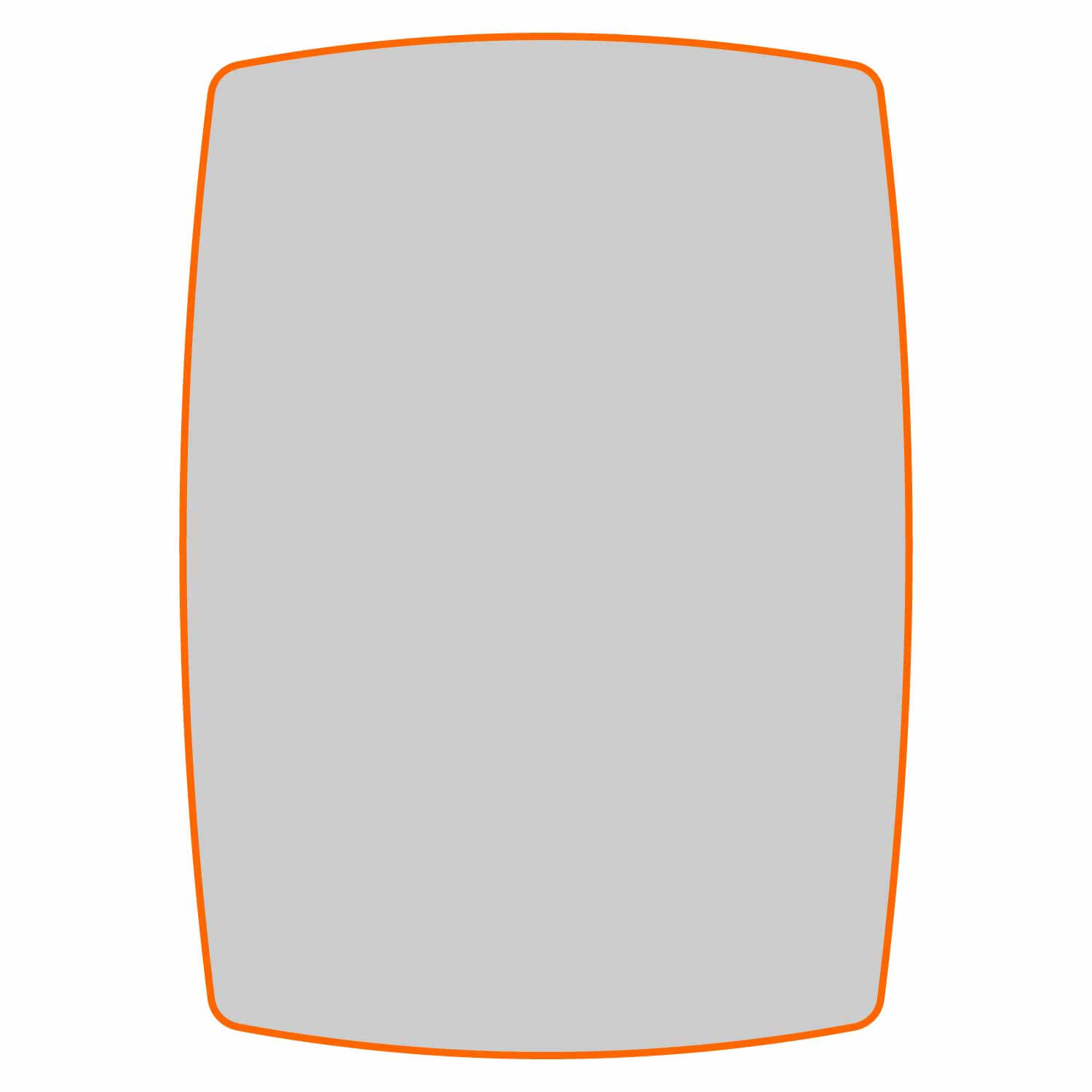 Konvexe Form Klemmbrett