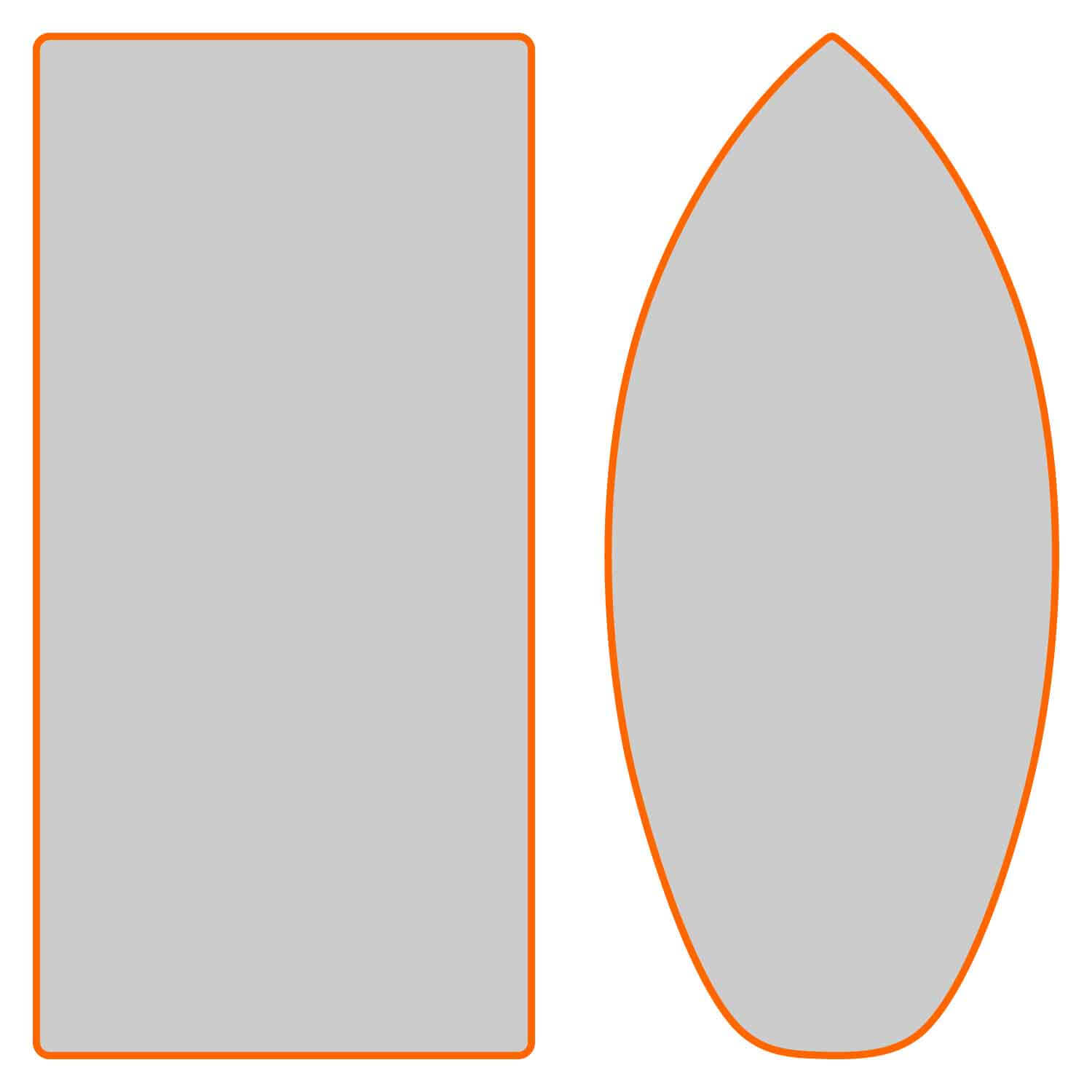 Sonderform Klemmbrett