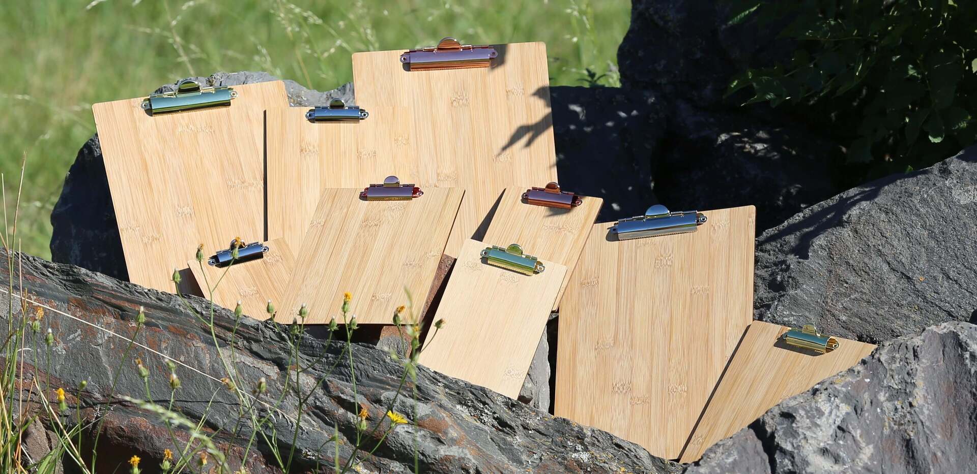 Bambus Klemmbrett Sonderedition